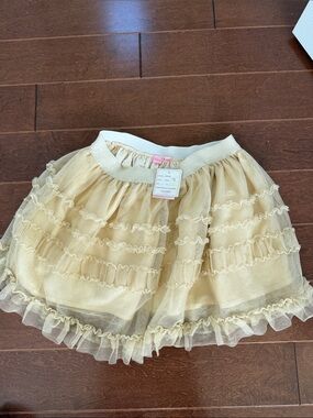 Girls' eland Tulle Ruffle Skirt net